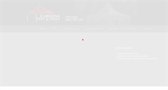 Desktop Screenshot of carolinatent.com